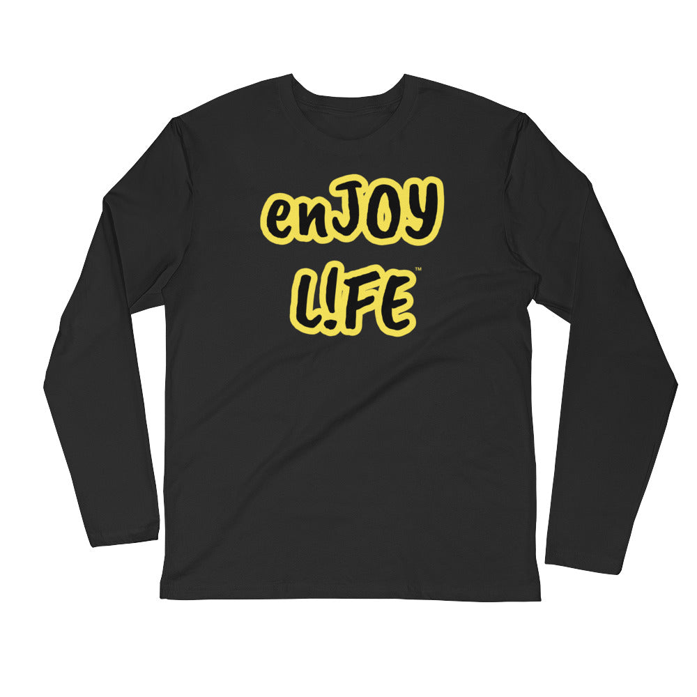 enJOY L!FE - Long Sleeve Fitted Crew