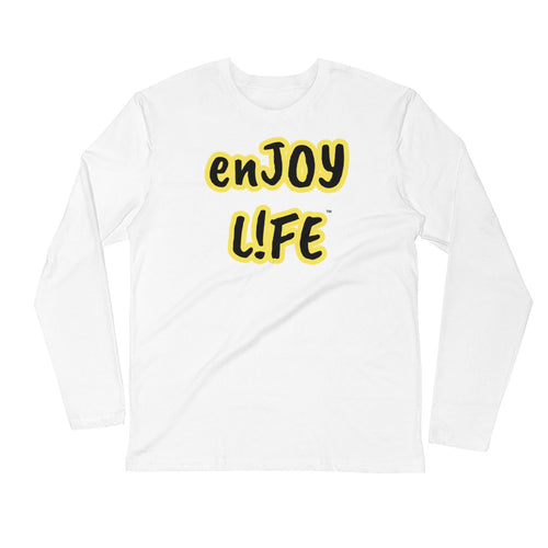 enJOY L!FE - Long Sleeve Fitted Crew